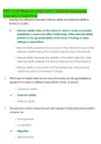 Test Bank For PSYC 3320 Midterm 2026&sol;2027 &vert; Child Development Concepts &vert; Psychology Practice Questions & Answers &vert; Exam Prep