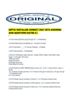 Septic Installer Correct 2027 Sets Answers And Questions Rated A&period;pdf