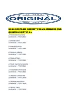 Ncaa Football Correct Exams Answers And Questions Rated A&period;pdf
