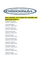 Ncaa Football 2027 Exams Sets Answers And Questions Rated A&period;pdf