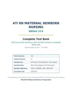ATI RN MATERNAL NEWBORN NURSING EDITION 12&period;0 ACTUAL EXAM 2026 &vert; Complete Test Bank &vert; 500 Questions &vert; Verified Answers & Rationales &vert; Pass Guaranteed - A&plus; Graded&NewLine;&NewLine;