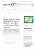 CompTIA Security&plus; SY0-701 Exam Prep &vert; Practice Questions&comma; Answers & Study Guide V11&period;02 2026&sol;2027