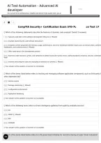 &NewLine;CompTIA Security&plus; SY0-701 Practice Test 17 &vert; Certification Exam Questions&comma; Answers & Study Guide 2026&sol;2027