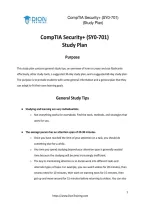 CompTIA Security&plus; SY0-701 Study Plan &vert; Certification Preparation&comma; Study Guide & Exam Review 2026&sol;2027