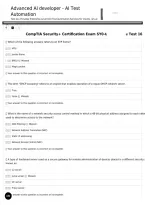 CompTIA Security&plus; SY0-601 Practice Test 16 &vert; Certification Exam Questions&comma; Answers & Study Guide 2026&sol;2027