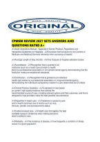 Cpmsm Review 2027 Sets Answers And Questions Rated A&period;pdf