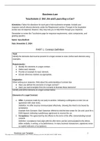 Business Law Touchstone 2 &vert; Did Jim and Laura Buy a Car&quest; Contract Law Case Analysis & Assignment Guide