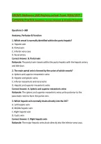 ARDMS Abdomen &lpar;AB&rpar; Registry actual Exam 2026&sol;2027 &vert; &NewLine;Complete Practice Questions&comma; Correct Answers & Detailed Rationales