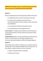 ARDMS Breast Registry Exam &vert; Complete Practice Questions&comma; &NewLine;Correct Answers & Detailed Rationales &lpar;2026&sol;2027&rpar; 