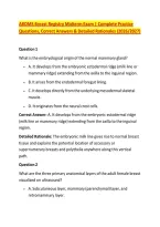 ARDMS Breast Registry Midterm Exam &vert; Complete Practice &NewLine;Questions&comma; Correct Answers & Detailed Rationales &lpar;2026&sol;2027&rpar;