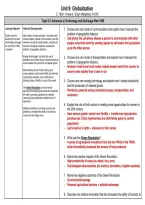 AP World History Unit 9 Globalization Study Guide &vert; Key Concepts&comma; Practice Questions & Exam Review 2026&sol;2027