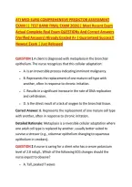 ATI MED-SURG COMPREHENSIVE PREDICTOR ASSESSMENT &NewLine;EXAM &vert;&vert; TEST BANK FINAL EXAM 2026&vert;&vert; Most Recent Exam &NewLine;Actual Complete Real Exam QUESTIONs And Correct Answers &NewLine;&lpar;Verified Answers&rpar; Already Graded A&plus; &vert; Guaranteed Success&excl;&excl; &NewLine;Newest Exam &vert; Just Released
