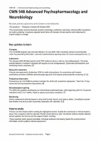 CMN 548 Advanced Psychopharmacology & Neurobiology Practice Exam 2026 &vert; 100 Questions&comma; Answers & Rationales