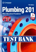 Test Bank &mdash; Plumbing 201&comma; 7th Edition &lpar;Edward Moore&comma; 2025&rpar; &vert; All Chapters 1-24 Covered&NewLine;