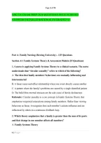 Nsg 526 Exam Prep 2026 Questions With Verified &NewLine;Answers Detailed Rationales Graded A&plus; 