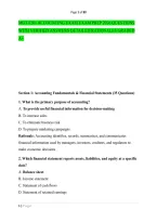 Mgt 6201 Accounting Exam Exam Prep 2026 Questions &NewLine;With Verified Answers Detailed Rationales Graded &NewLine;A&plus;