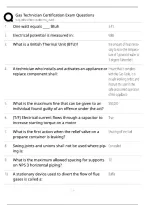 Gas Technician Certification Exam Questions&colon; Practice Bank and Study Guide