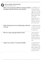 Google Cloud Generative AI Leader Certification