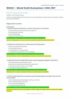 NSG 524 Mental Health Nursing Exam 1&colon; 100 Practice Questions &lpar;PDF&rpar; &vert; 2026&ndash;2027 &vert; Herzing University