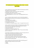 Ati Fundamentals Exams Questions And Answers With Solutions A Guaranteed