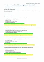 NSG 524 Mental Health Nursing Exam 2&colon; 100 Practice Questions &lpar;PDF&rpar; &vert; 2026&ndash;2027 &vert; Herzing University