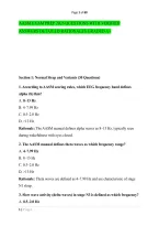 Aasm Exam Prep 2026 Questions With Verified &NewLine;Answers Detailed Rationales Graded A&plus; 
