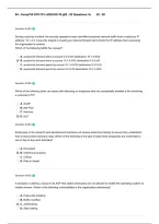CompTIA Security&plus; SY0-701 Exam 2026&sol;2027 &vert; 82 Practice Questions&comma; Answers & Certification Exam Review