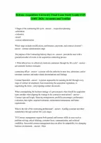 CON 1100V Final Exam 2026 Questions and Answers 100 Correct Defense Acquisition University Updated 2026