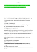 Econ 2120 Exam Prep 2026 Questions With Verified &NewLine;Answers Detailed Rationales Graded A&plus; 