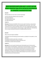 Edsp Midterm Exam 2026-2027 &vert; Latest Actual Exam &vert; Verified Q&A With Detailed Rationales &vert; A&plus; Graded &vert; Guaranteed Pass