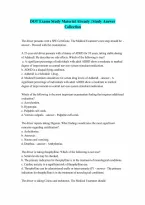 Dot Exams Questions And Answers Already Graded A Latest Update 100 Correct Answers