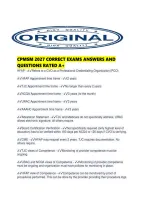 Cpmsm 2027 Correct Exams Answers And Questions Rated A&period;pdf