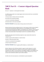 NBCE Part II Chiropractic Board Examination Comprehensive Practice Questions and Answers with Detailed Rationales for Clinical Sciences Review and Certification Exam Preparation&NewLine;