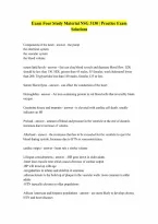NSG 3130 Exam 4 Guaranteed Pass