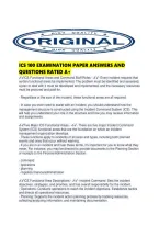 Ics 100 Examination Paper Answers And Questions Rated A&period;pdf