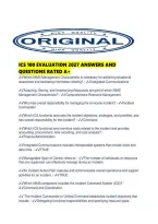 Ics 100 Evaluation 2027 Answers And Questions Rated A&period;pdf
