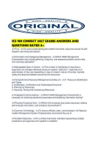Ics 100 Correct 2027 Exams Answers And Questions Rated A&period;pdf