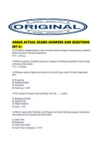 Argus Actual Exams Answers And Questions Set A&period;pdf