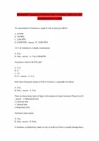 GCAP Industrial Ammonia Refrigeration Training Latest UPDATE 100 CORRECT ANSWERS