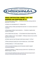 Argus Certification Correct 2027 Test Answers And Questions Set A&period;pdf