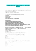 Welding Exams Questions and Answers All Rated A Guaranteed Pass