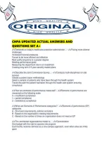Chpa Updated Actual Answers And Questions Set A&period;pdf