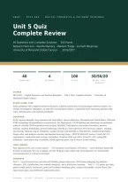 DFCS 605 Unit 5 Quiz &vert; Questions & Answers &vert; Complete Review &vert; UMGC 2026&sol;2027