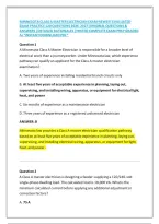 Minnesota Class A Master Electrician Exam Newest Evaluated &NewLine;Exam Practice 120 Questions 2026-2027&vert;Original Questions & &NewLine;Answers &vert;Detailed Rationales &vert;Hinted Complete Exam Prep Graded &NewLine;A&plus;&ast;Instant Download Pdf&ast; 