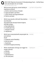 WGU D236 Objective Assessment Pathophysiology Exam &ndash; Verified Questions and Answers