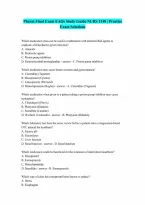 NURS 1140 Pharm Final Exam EAQs Exam with correct Answers