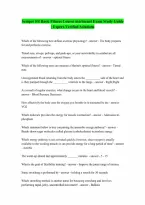 Semper Fit Basic Fitness Course marinenet Exam with all the Exam with correct Answers