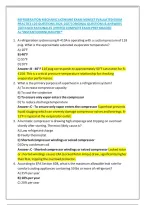 Refrigeration Mechanic Licensing Exam Newest Evaluated Exam &NewLine;Practice 120 Questions 2026-2027&vert;Original Questions & Answers &NewLine;&vert;Detailed Rationales &vert;Hinted Complete Exam Prep Graded &NewLine;A&plus;&ast;Instant Download Pdf&ast;