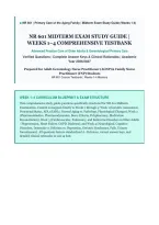 NR601 MIDTERM EXAM WEEKS 1&ndash;4 ALL-IN-ONE MASTER PACKAGE DEAL &vert; 4 FULL UNIT PRACTICE BANKS&comma; 500&plus; ALIGNED QUESTIONS&comma; CGA&comma; BEERS CRITERIA&comma; COPD & DIABETES MATRICES &mdash; 100&percnt; VERIFIED"