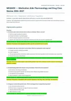 MEDAIDE Medication Aide Certification&colon; Pharmacology & Drug Class Review &ndash; 100 Practice Questions &lpar;PDF&rpar; &vert; 2026&ndash;2027 &vert; Medication Aide Exam Preparation